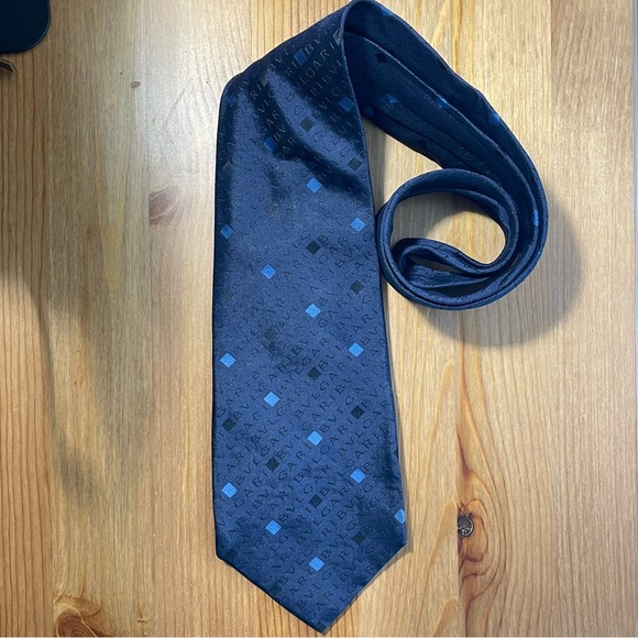 BVLGARI Other - Reposh Men's Fashion BVLGARI Necktie Silk Sexy Navy Blue. Item was Pre-l…